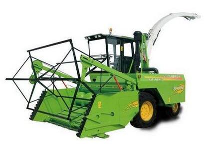 self-propelled green forage harvester